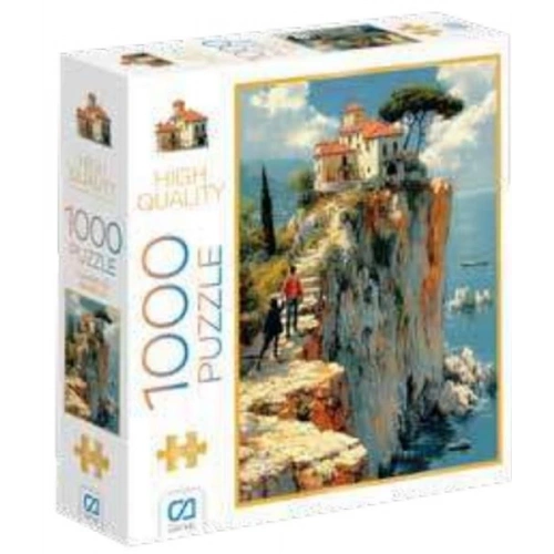 Tepedeki Ev Puzzle 1000
