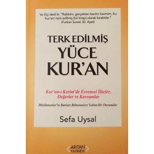 Terk Edilmiş Yüce Kuran