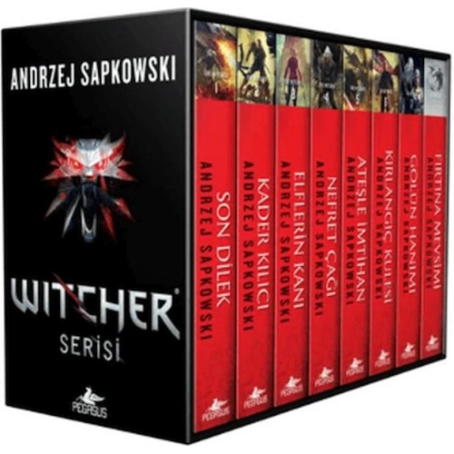 The Witcher Serisi Kutulu Özel Set (8 Kitap)