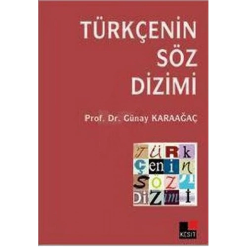 Türkçenin Söz Dizimi