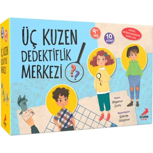Üç Kuzen Dedektiflik Merkezi 10 Kitap Set