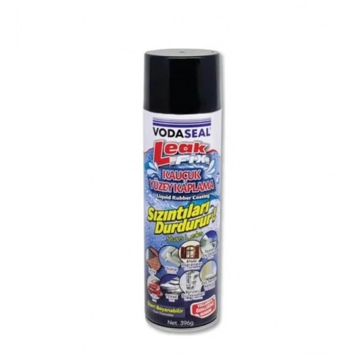 Vodaseal Leak Fix Kauçuk İzolasyon Spreyi 396 gr Siyah
