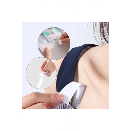 Vücut Ve Kıyafet Için Çift Taraflı Sabitleme Dekolte Abiye Gelinlik Elbise Sütyen Bantı