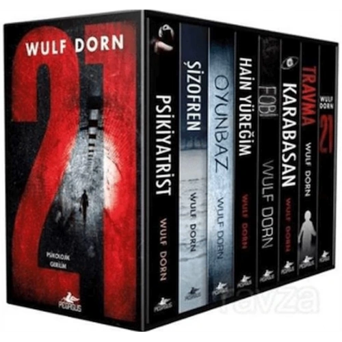 Wulf Dorn Psikolojik Gerilim Kutulu Özel Set (8 Kitap)