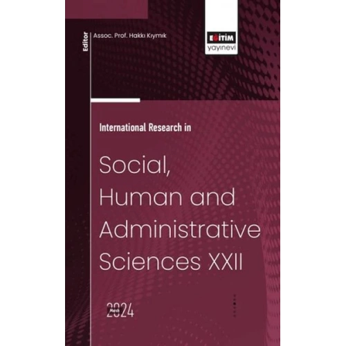 XXII_International Research In Social, Human And Admınıstratıve Scıences