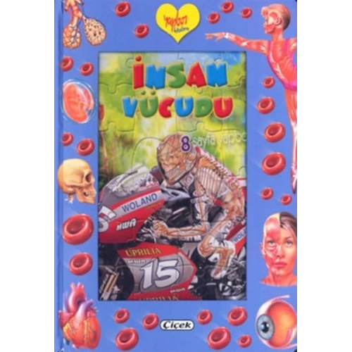 Yapboz Kitabım-İnsan Vücudu