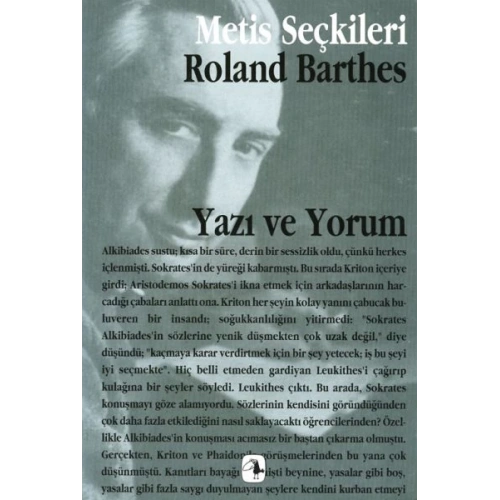 Yazı ve Yorum: Roland Barthesdan Seçme Yazılar