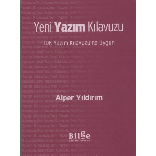 Yeni Yazım Kılavuzu (Cep Boy)  TDK Yazım Kılavuzuna Uygun