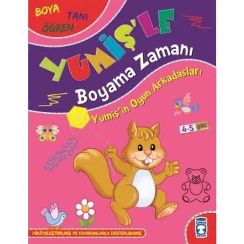 Yumişin Oyun Arkadaşları - Yumişle Boyama Zamanı