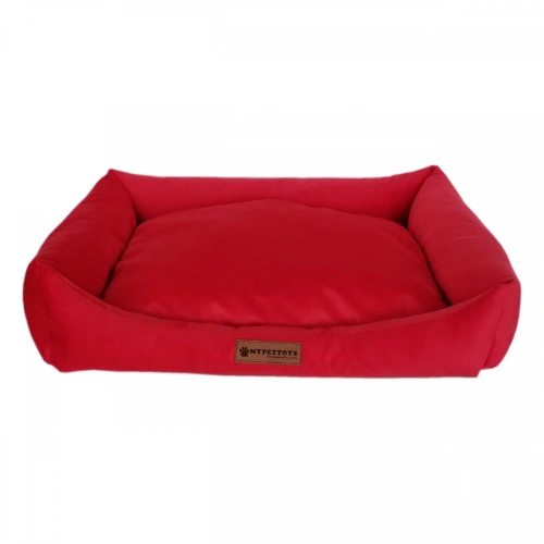 Yumuşak Köpek Yatağı Tay Tüyü X Large Kırmızı 80*100 cm