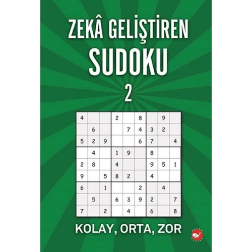 Zeka Geliştiren Sudoku - Kolay - Orta - Zor