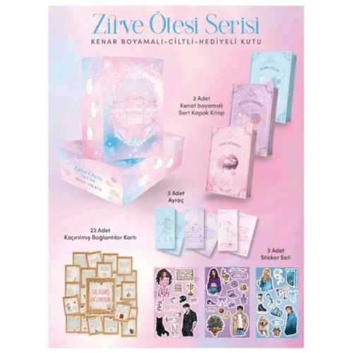 Zirve Ötesi Serisi Yan Boyamalı (3 Kitap Kutulu Set)