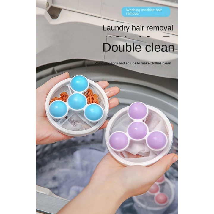® Çamaşır Makinesi İçin  Toz ve Evcil Hayvan Tüyü Toplayıcı Yıkanabilir Tüy Temizleme Aparatı