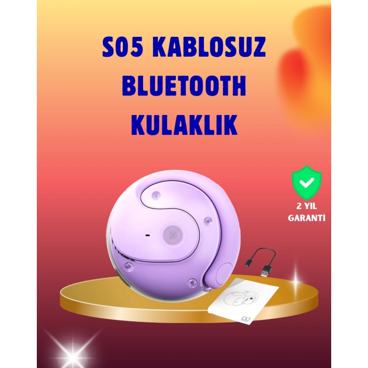 . S05 Hafif Spor Kulaklık – PC + ABS Malzeme ile Baskısız Kullanım