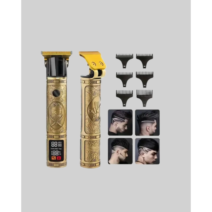 0.1 mm Hassas Kesim Tıraş Makinesi Şarjlı Metal Gövde