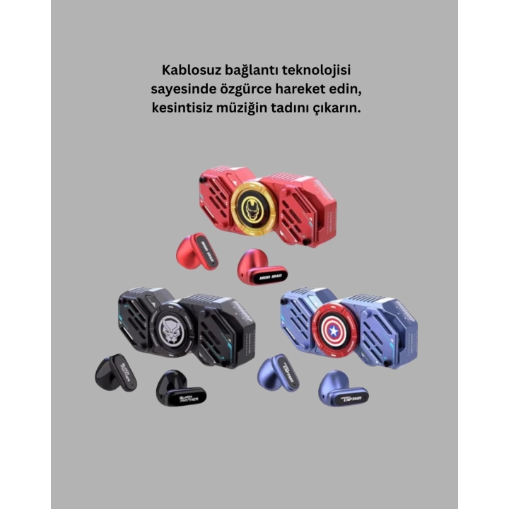2025 A Kalite Bluetooth Kulaklık Titreşimli Mikrofonlu Uzun Pil Ömürlü