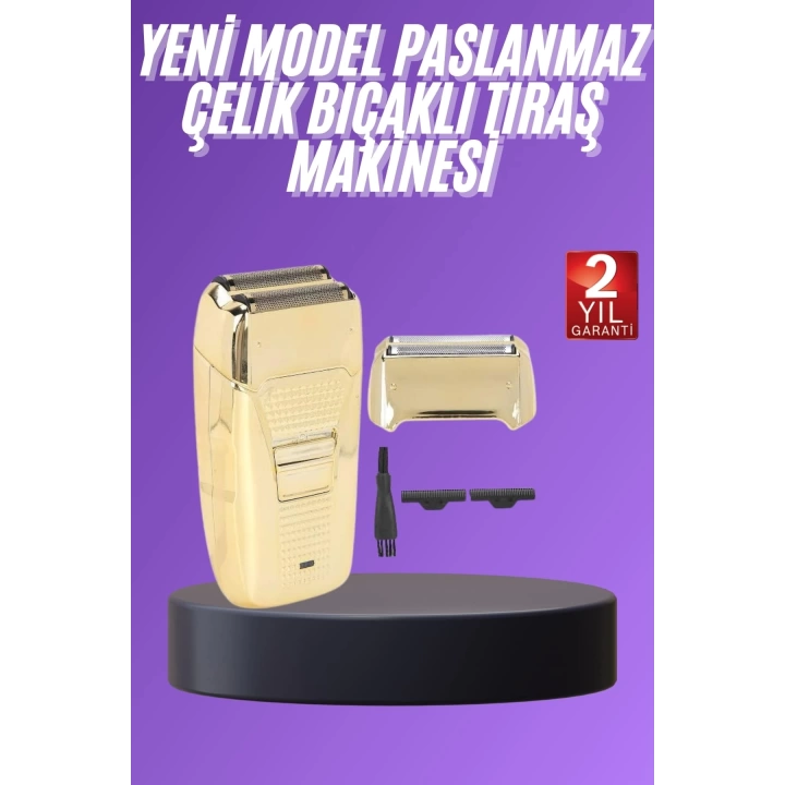 2025 Model Islak Kuru Kullanıma Uygun Tıraş Makinesi Uzun Pil Ömrü