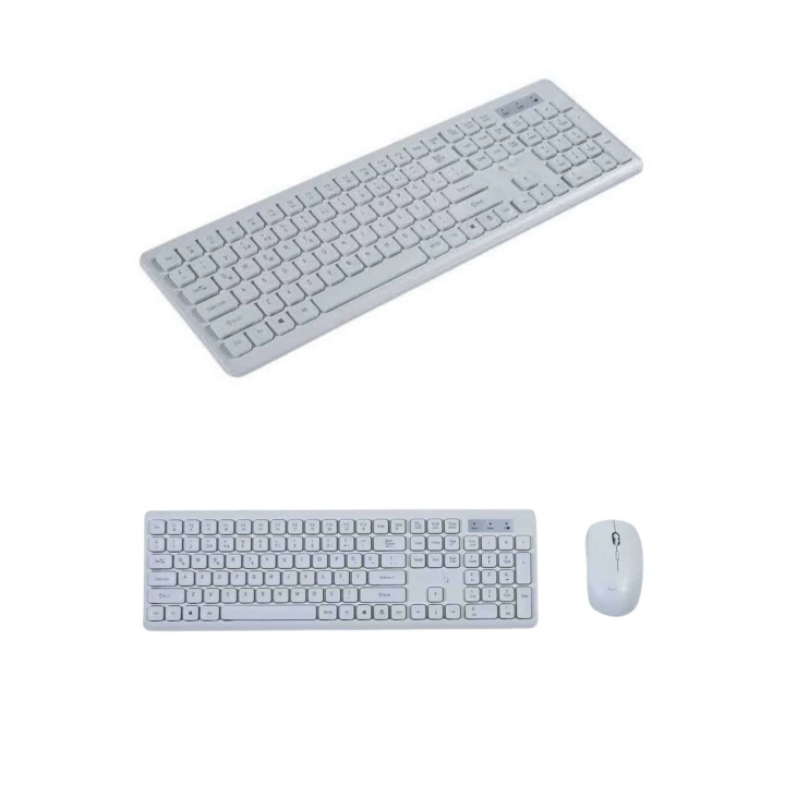 2.4 Ghz Wireless Kablosuz Klavye Mouse Seti Tv Pc Uyumlu