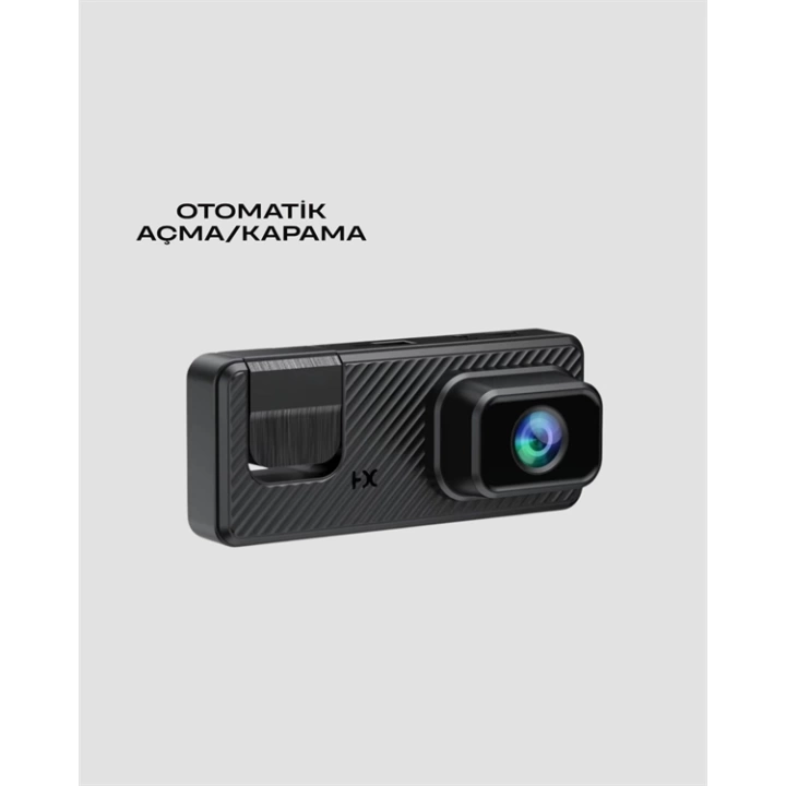 3 Kanallı Araç DVR – Ön + İç + Arka Kamera ile Tam Kapsama, Yüksek Güvenlik