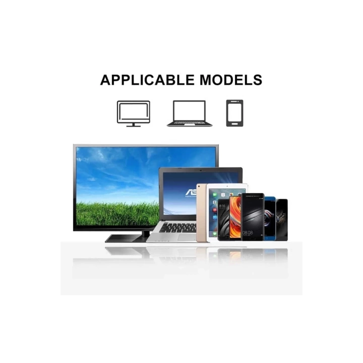 3 Metre 8 Gbps Hız 4k/30 Hz Type C To Hdmı Çevirici Dönüştürücü Tv Telefon Pc Hasır Bağlantı Kablosu