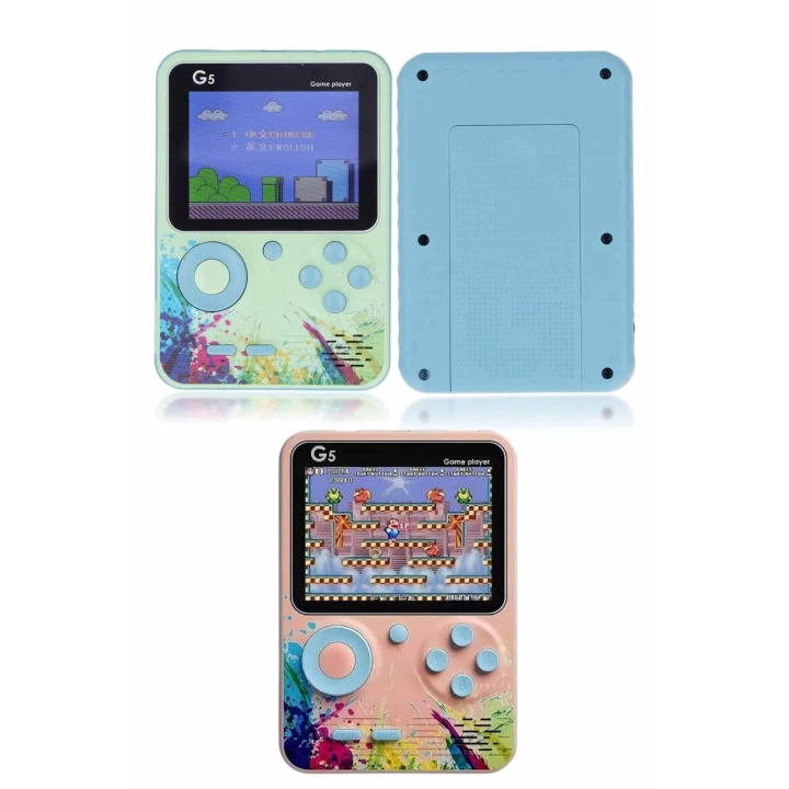 3.5 İnç Klasik Retro LCD Ekran 500 Oyunlu Oyun Konsolu Taşınabilir