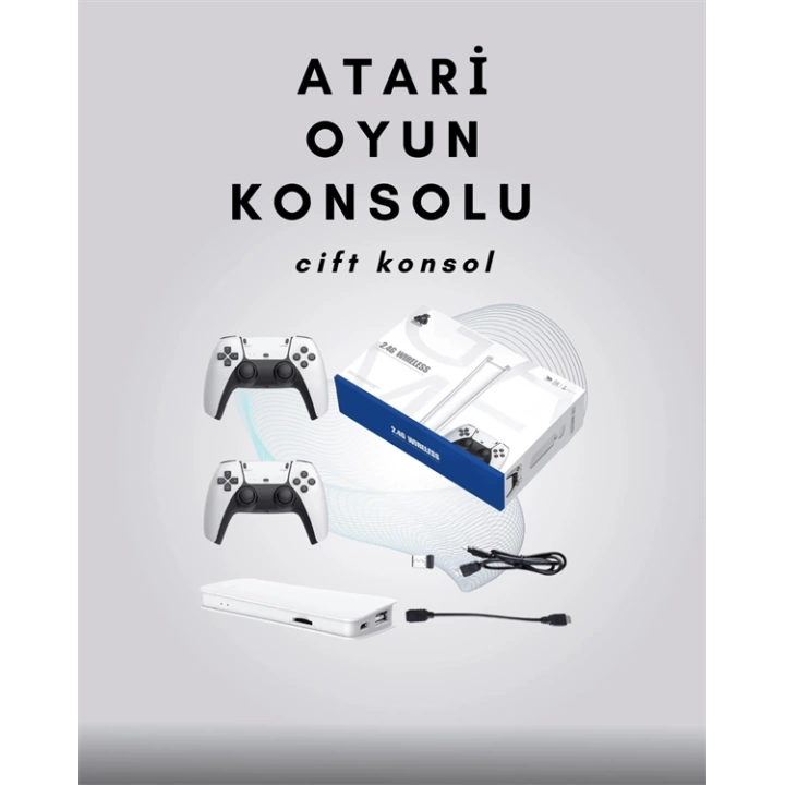 4K Destekli Bluetooth Retro Oyun Konsolu – M15 Modeli