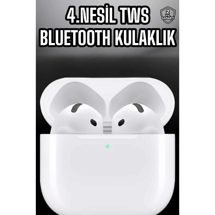4.Nesil Kaliteli TWS Android ve İOS Uyumlu Mikrofonlu Kulaklık