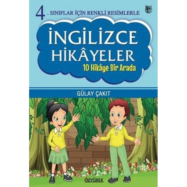 4.Sınıflar İçin Renkli Resimlerle İngilizce Hikayeler Seti - 10 Hikaye Bir Arada