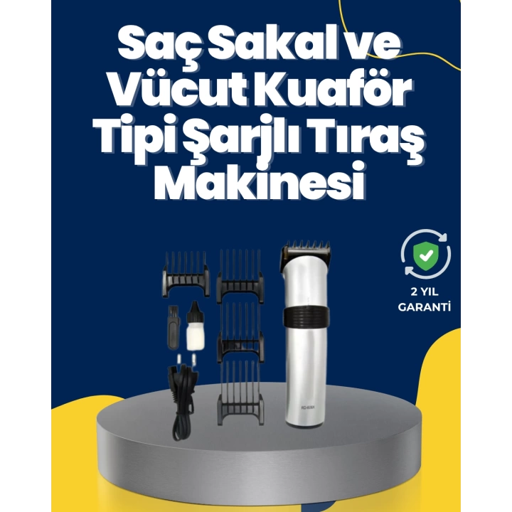 5 Farklı Kesim Tarağıyla Gelen Çok Amaçlı Tıraş Cihazı