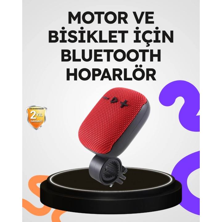 5W Kablosuz Bluetooth Hoparlör Güçlü Bas ve FM Radyo