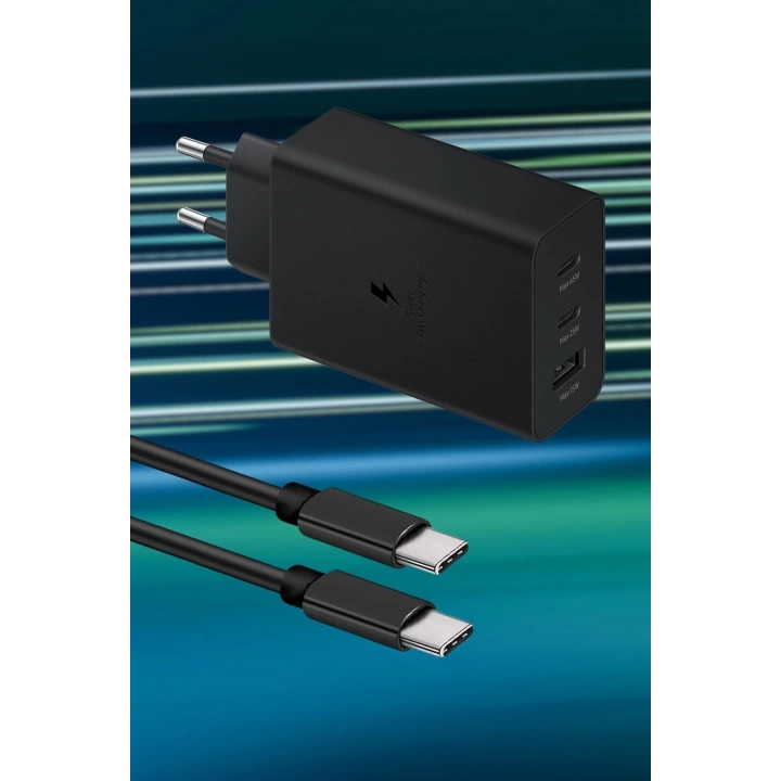 65W Hızlı Şarj Edebilen TYPE C uçlu Şarj Aleti