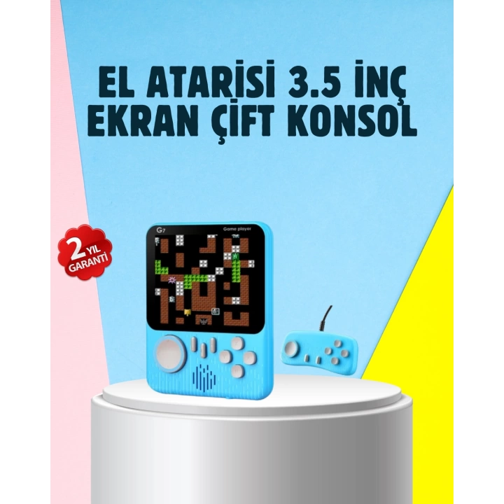 666 Klasik Oyunlu Mini Retro Konsol – Büyük Ekran Desteği