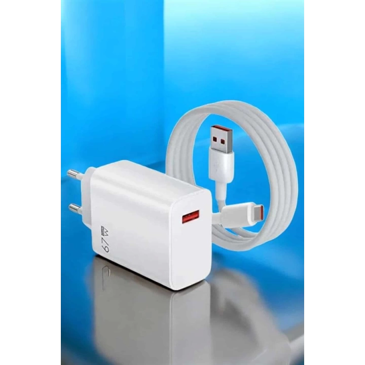 67W Şarj Aleti Turbo Hızlı Type-C Şarj