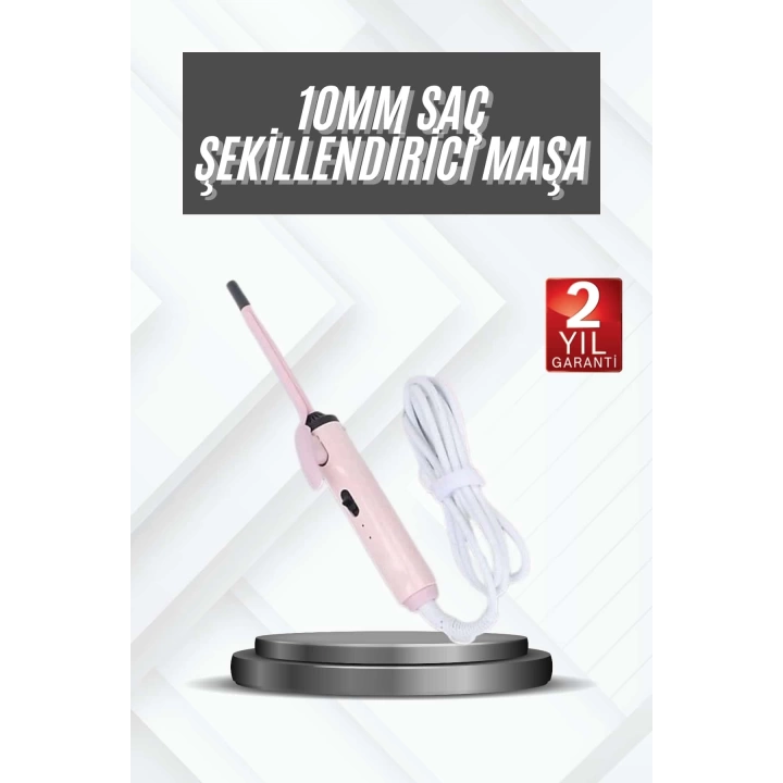 Afro Dalga Kıvırcık İnce Saç Maşası 10MM Saç Şekillendirici