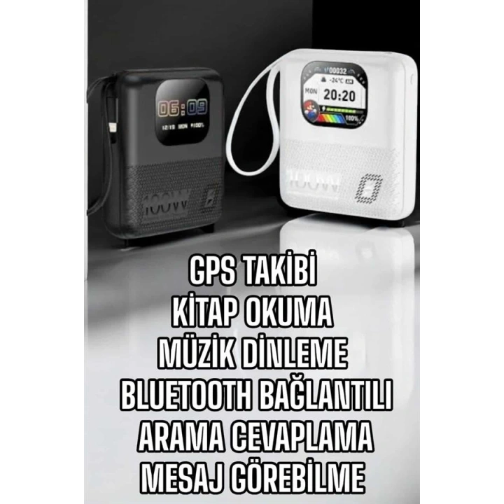 Akıllı Powerbank 10.000 MAH Müzik Dinleme Mesaj Gönderme Arama Cevaplama