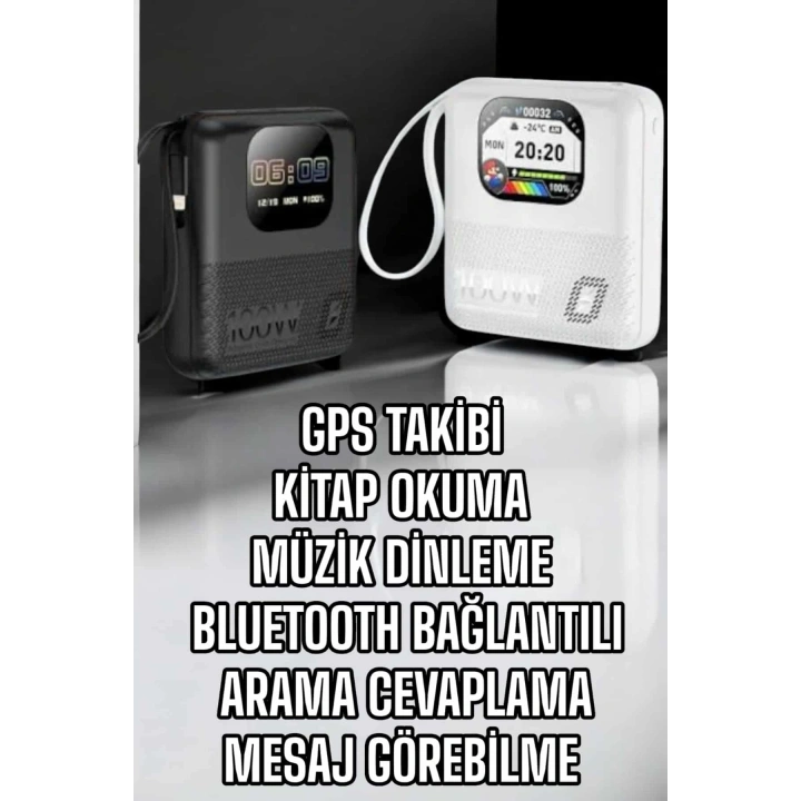 Akıllı Powerbank 10.000 MAH Müzik Dinleme Mesaj Gönderme Arama Cevaplama