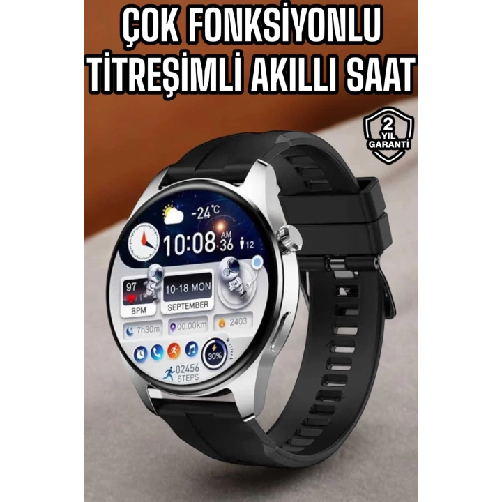 Akıllı Saat Tema Değiştirme Titreşimli Bluetooth Bağlantılı NFC Ve GPS Uyumlu