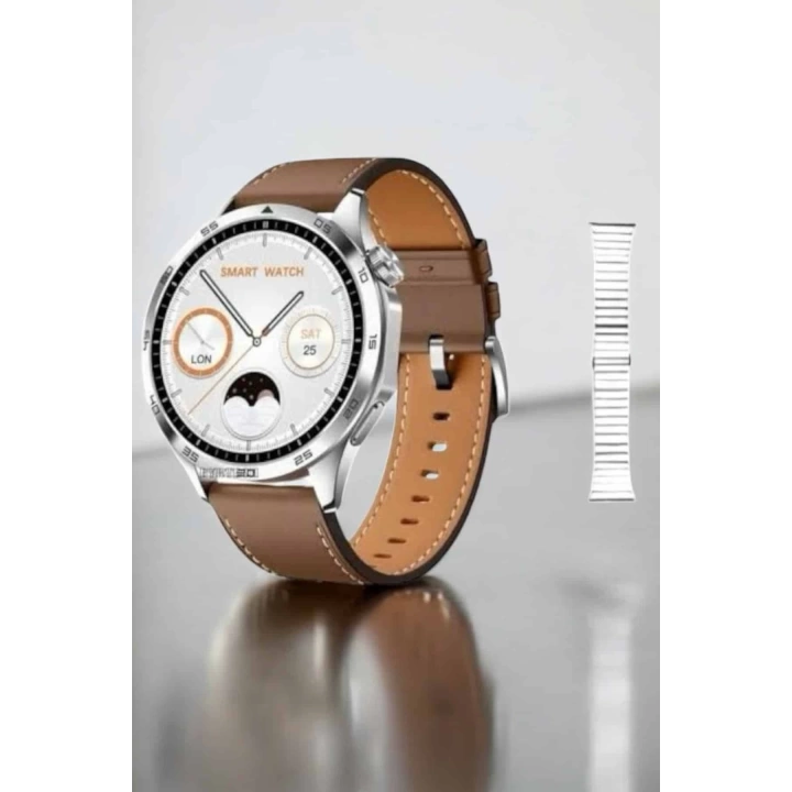 Akıllı Saat Titreşimli Pusula Nabız ve Tansiyon Ölçer NFC Uyumlu
