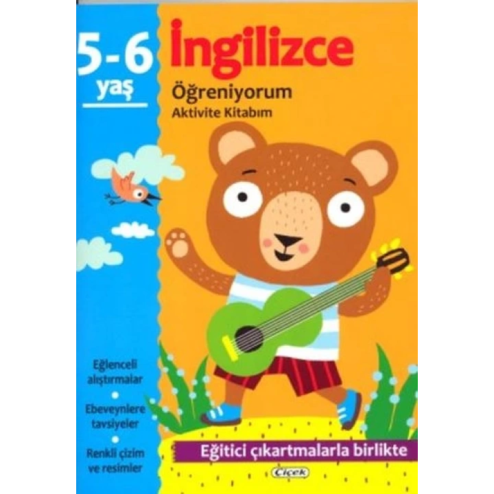 Aktivite Kitabım - İngilizce Öğreniyorum (5-6 Yaş)