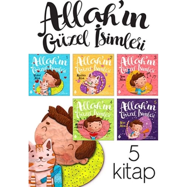 Allahın Güzel İsimleri Seti 1 (5 Kitap)