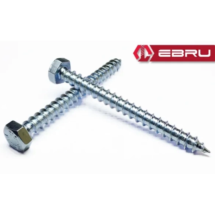 Altıköşe Başlı Trifon Vida 8x80 - 100 Adet