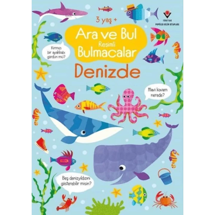 Ara Ve Bul Resimli Bulmacalar - Denizde