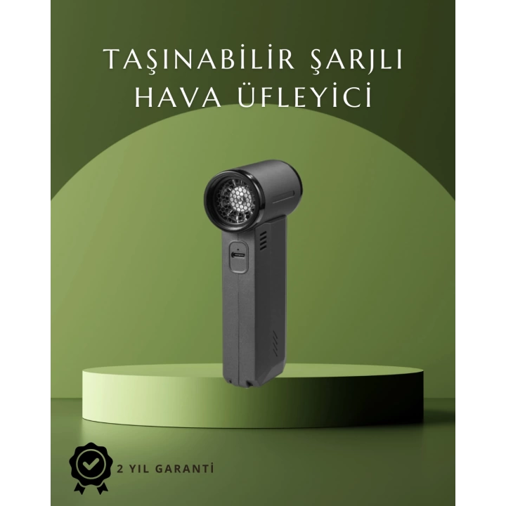 Araç İçi ve Ev İçin Güçlü Hava Üfleyici Toz Temizleme Makinesi