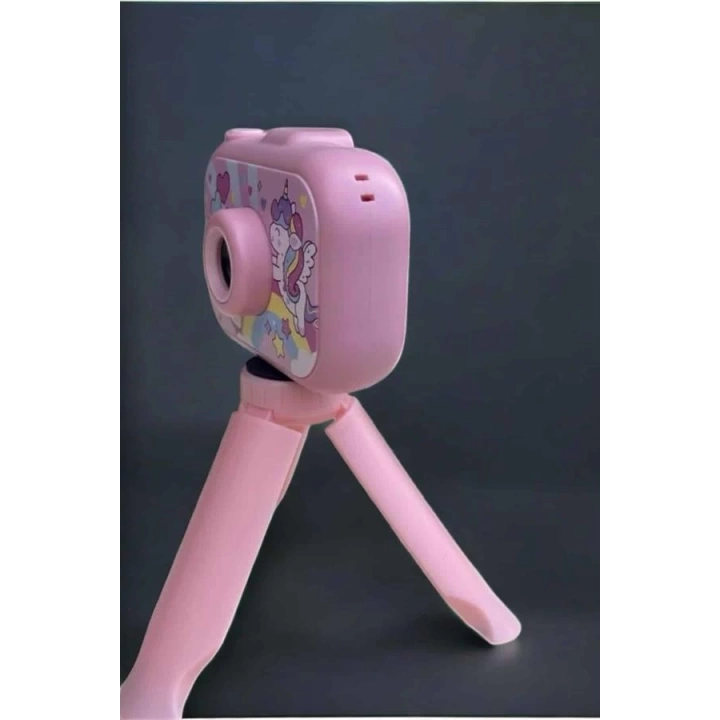 Ayaklı Mini Fotoğraf Makinesi Çocuk Için Eğitici Video Kamera