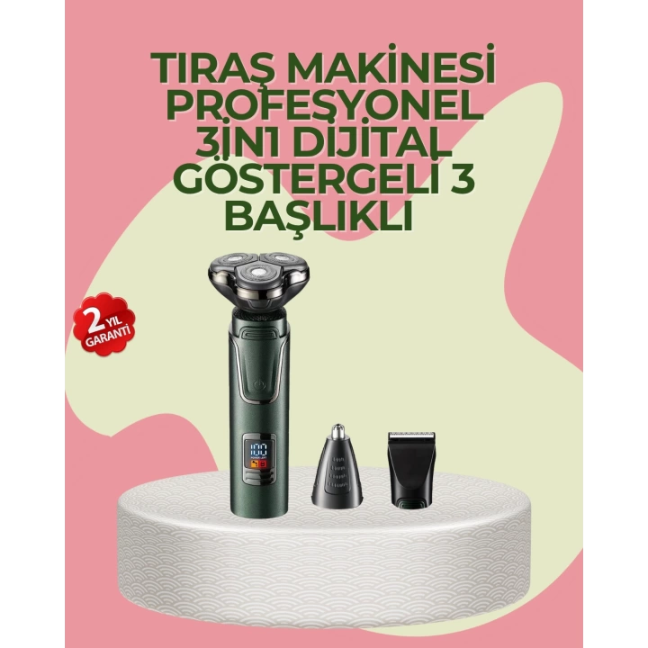 Başlıklı Şarjlı Tıraş ve Bakım Cihazı