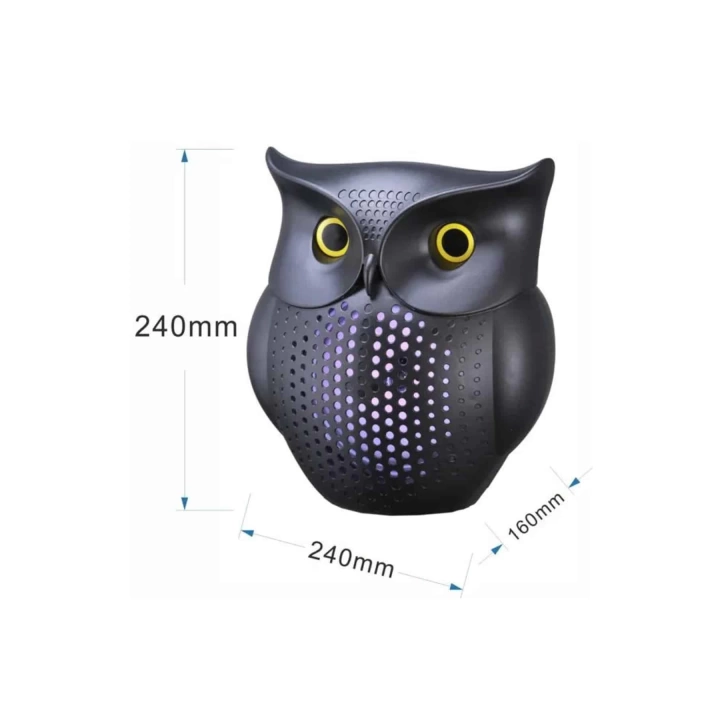 Baykuş Tasarımlı Mini Bluetooth Speaker Yüksek Ses Kaliteli Taşınabilir
