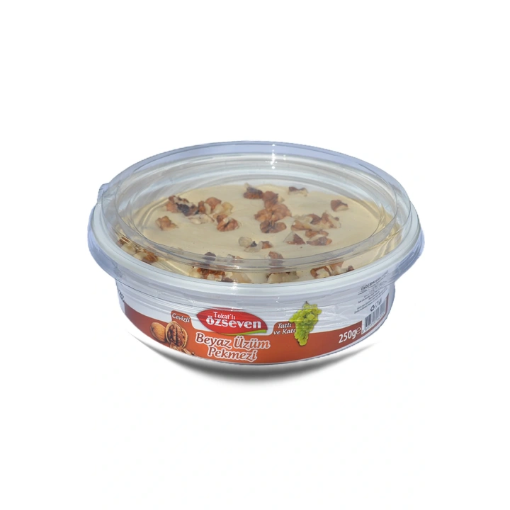 Beyaz Üzüm Pekmezi 250gr(cevizli)