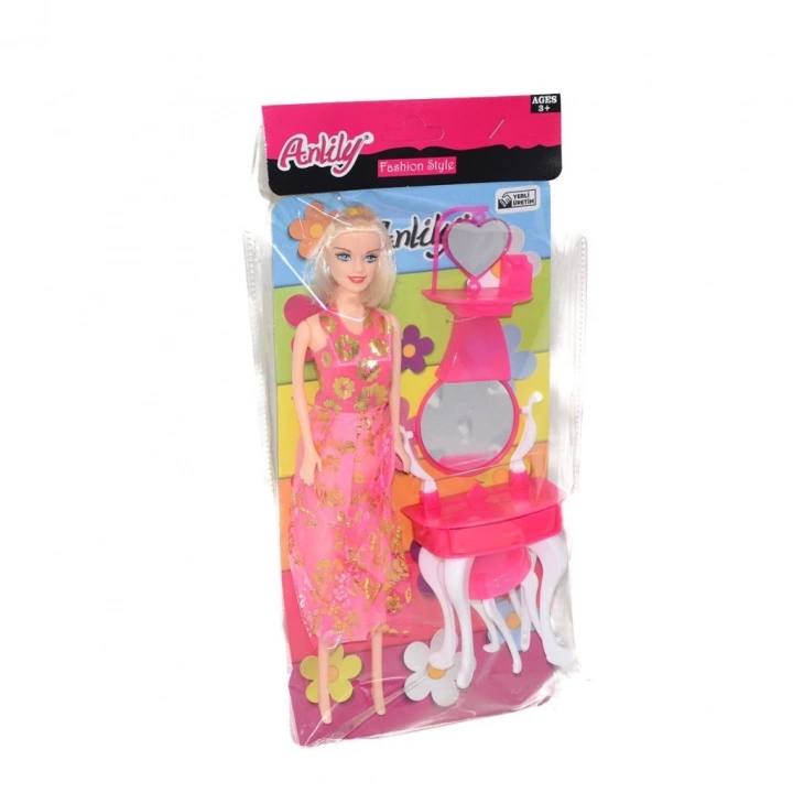BFS  02260 Oydaş, Anlily Makyaj Masalı Bebek / Kartela / +3 yaş
