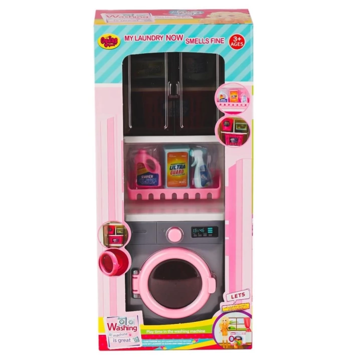 BFS   02380 Çamaşır Makinesi Oyun Seti -Oydaş Oyuncak