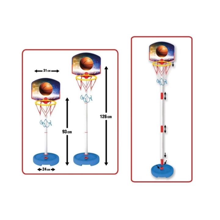 BFS  03650 Küçük Ayaklı Basketbol Potası -Fentoys
